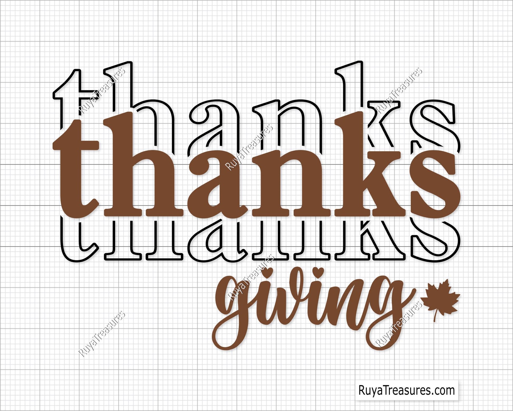 Thanks Giving Svg