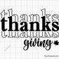Thanks Giving Svg