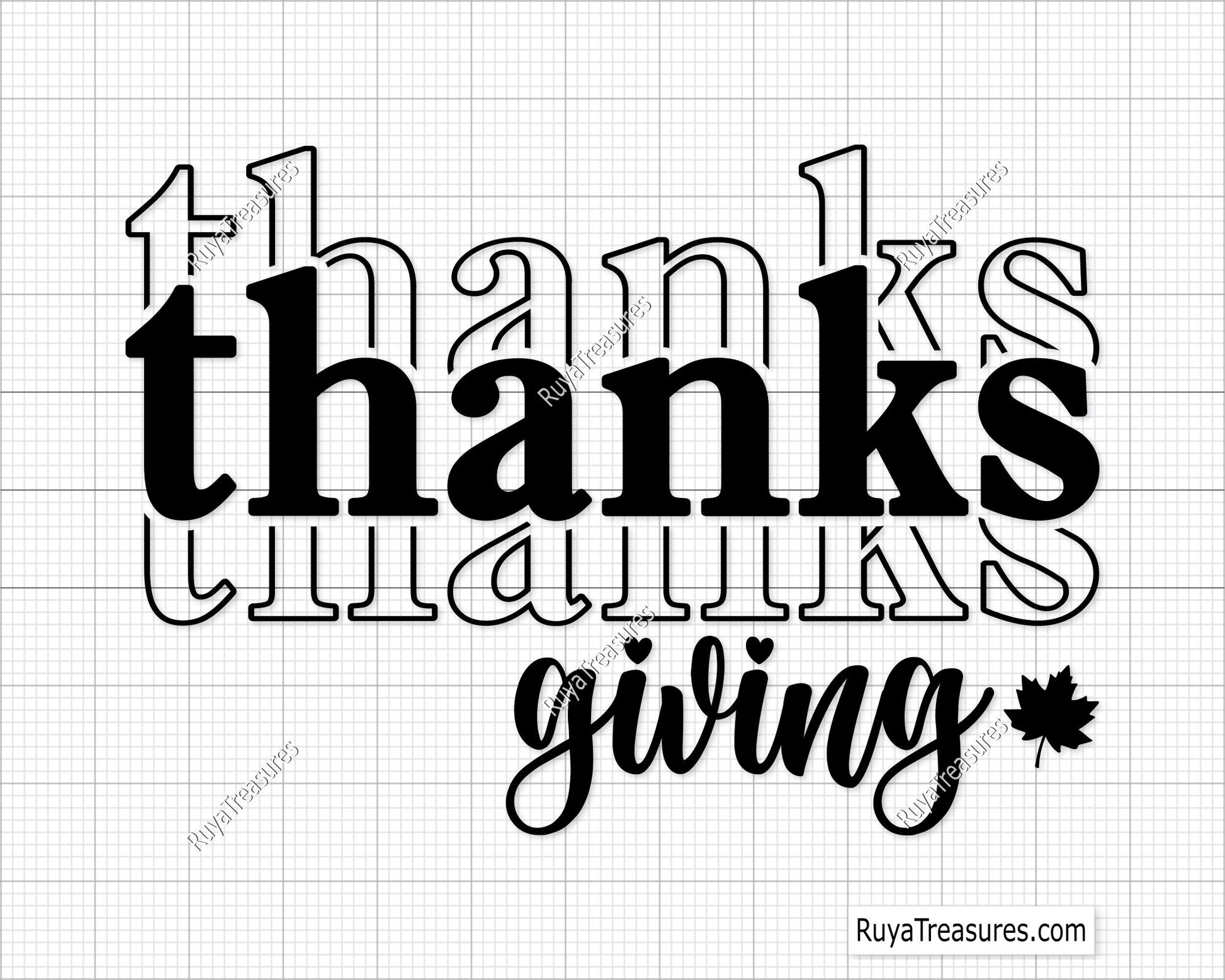 Thanks Giving Svg