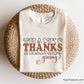 Thanks Giving Svg