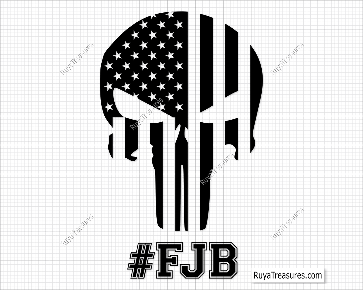 The Punisher FJB svg