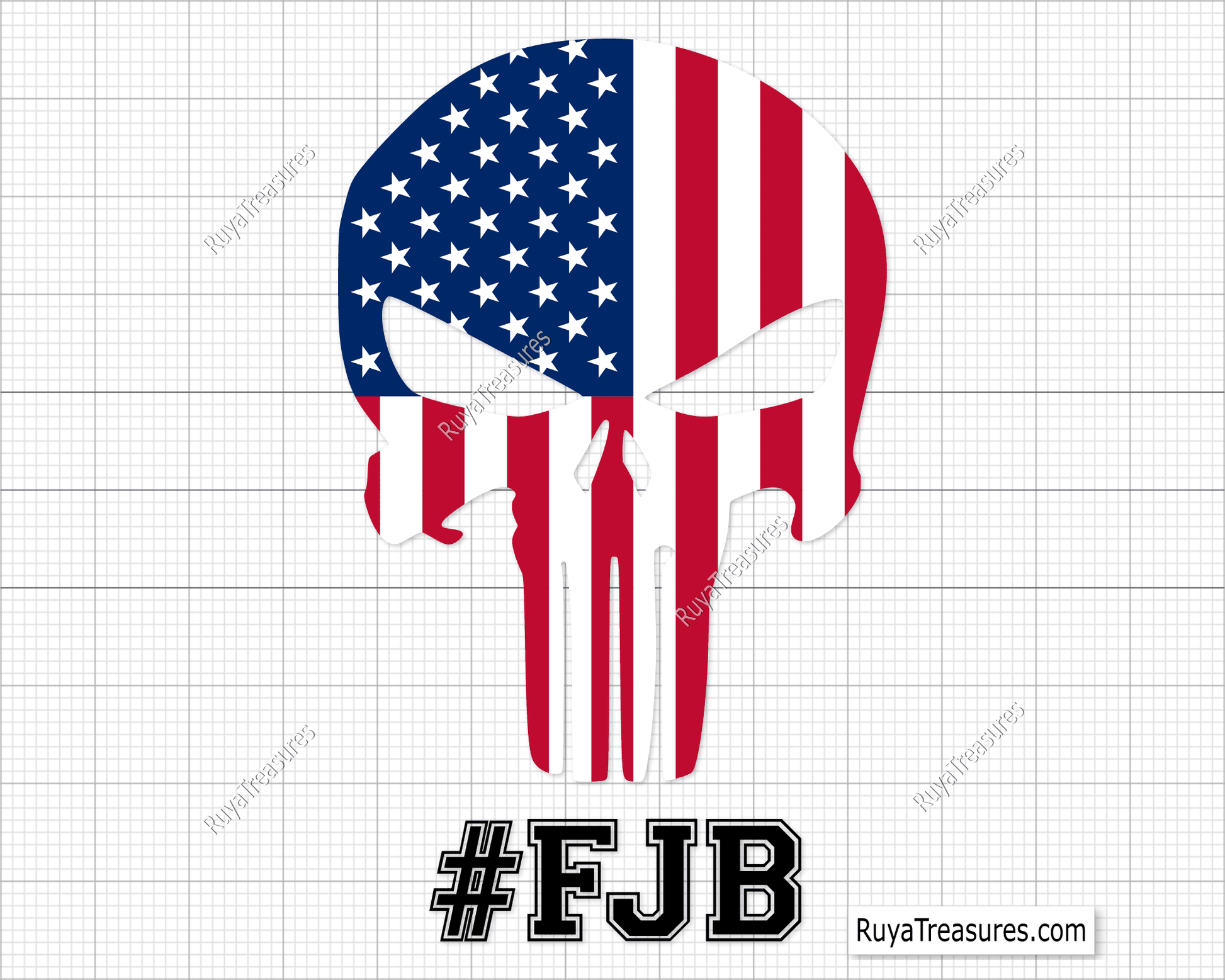 The Punisher FJB svg