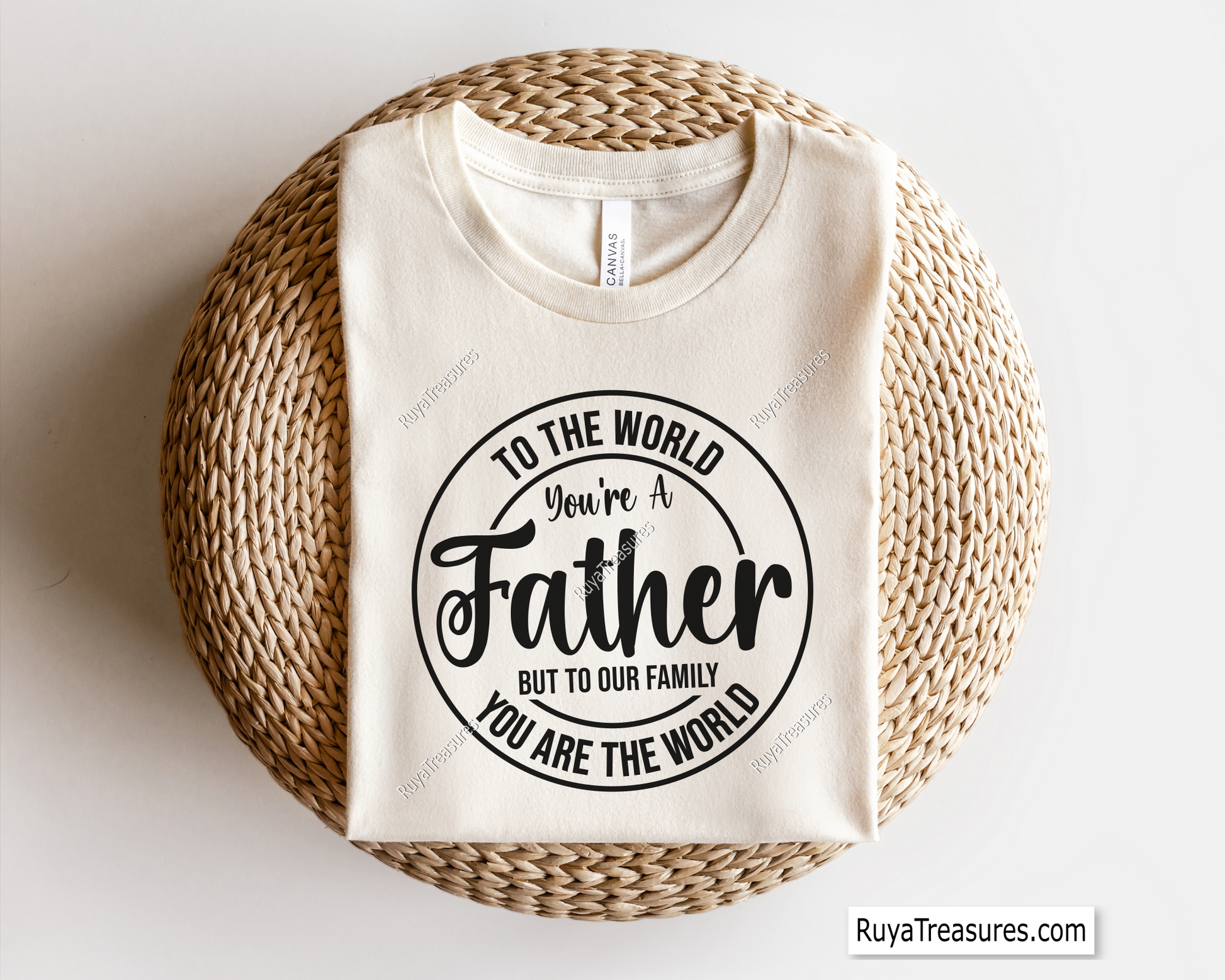 To The World You Are A Father Svg Fathers Day Gift svg