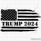 Trump 2024 Flag Svg