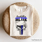 Trump Back the Blue Svg