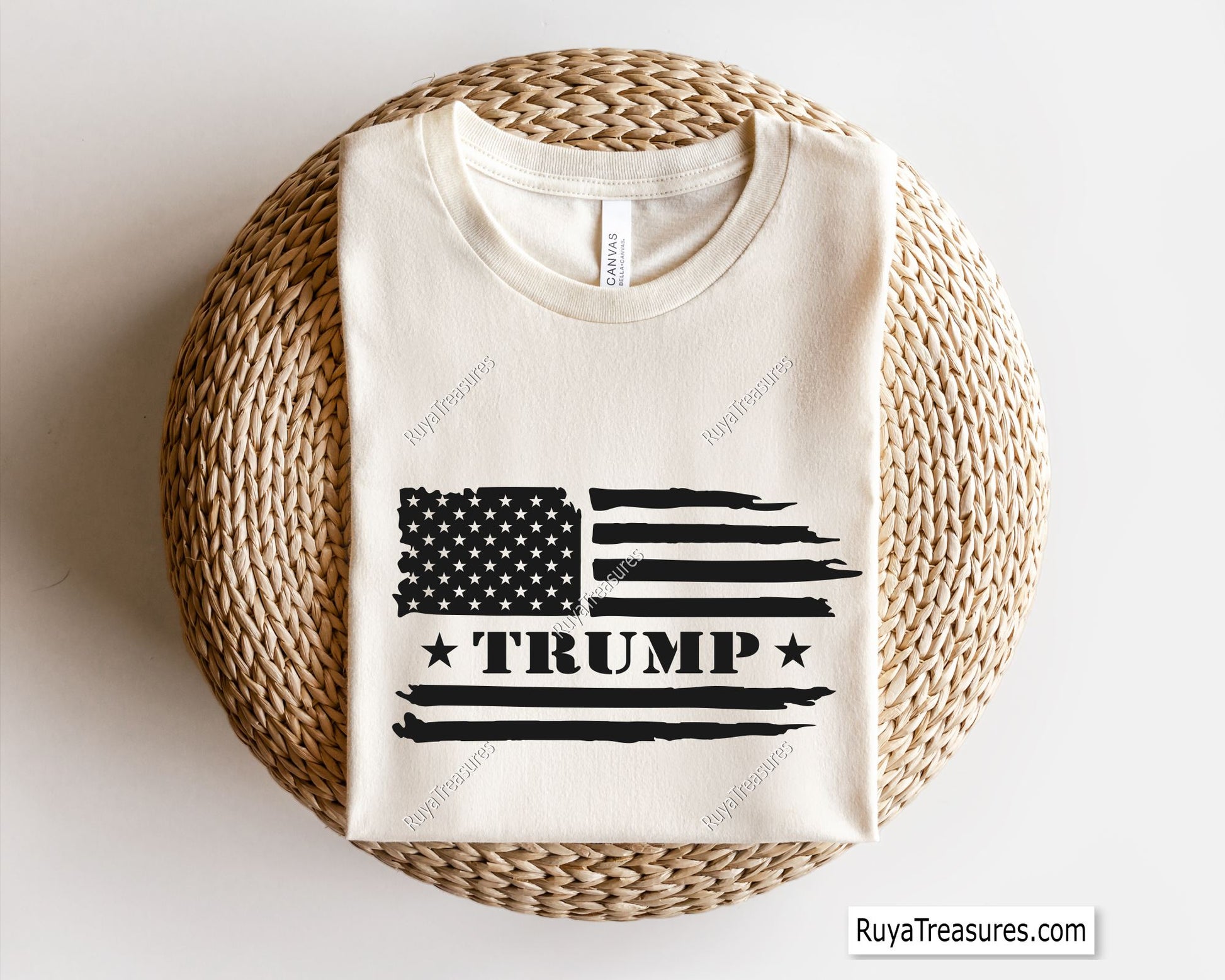Trump Flag Svg
