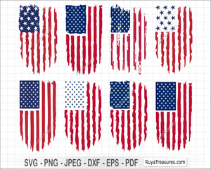 USA Flag Svg