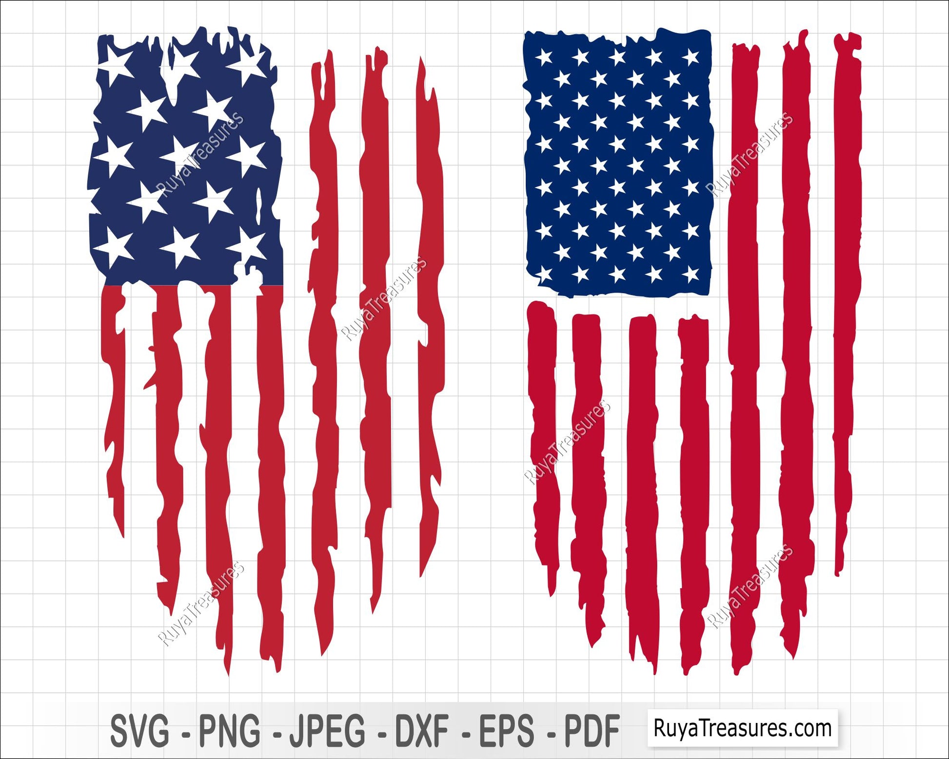 USA Flag Svg