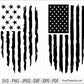 USA Grunge Flag Svg Png