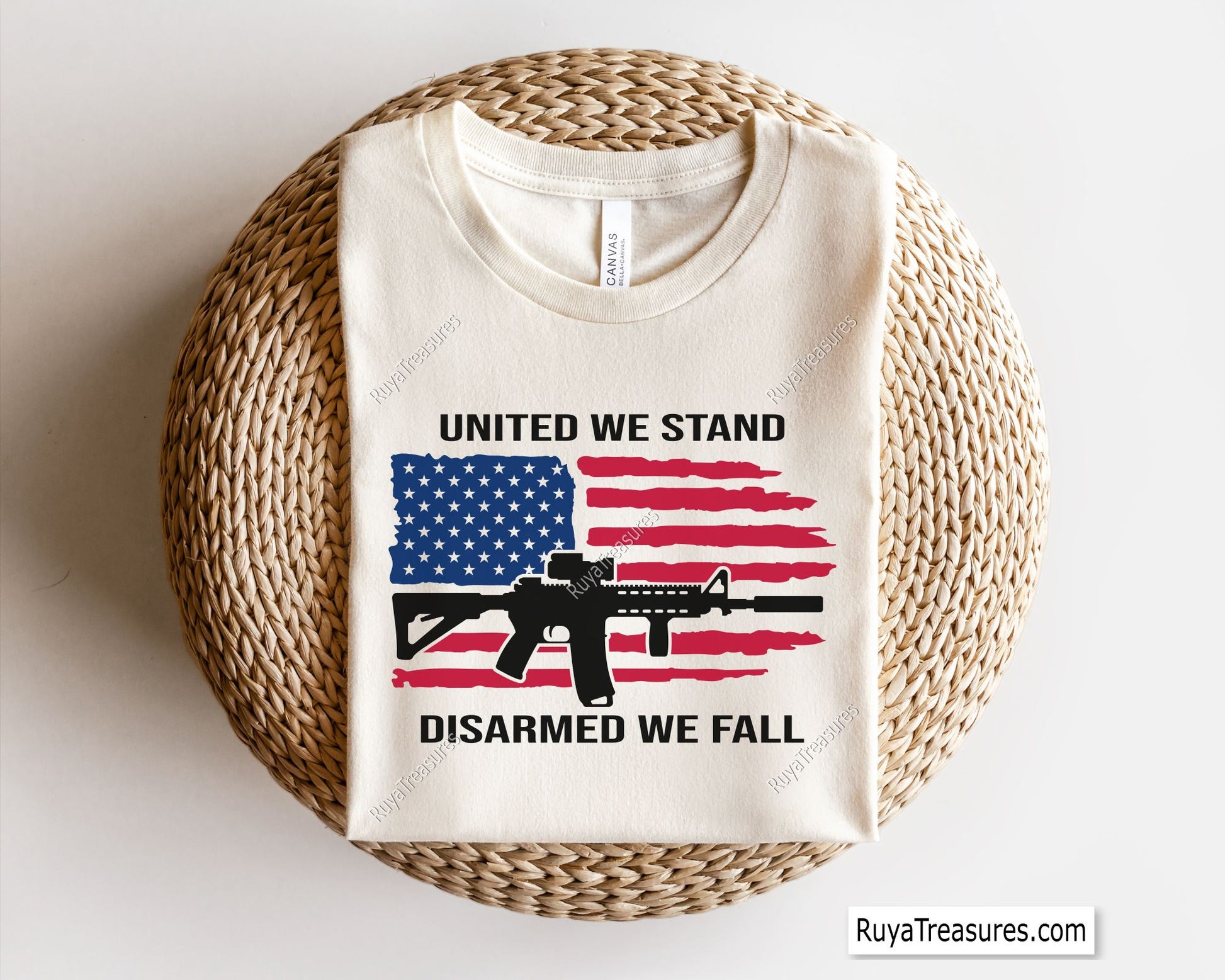 United We Stand Disarmed We Fall Svg