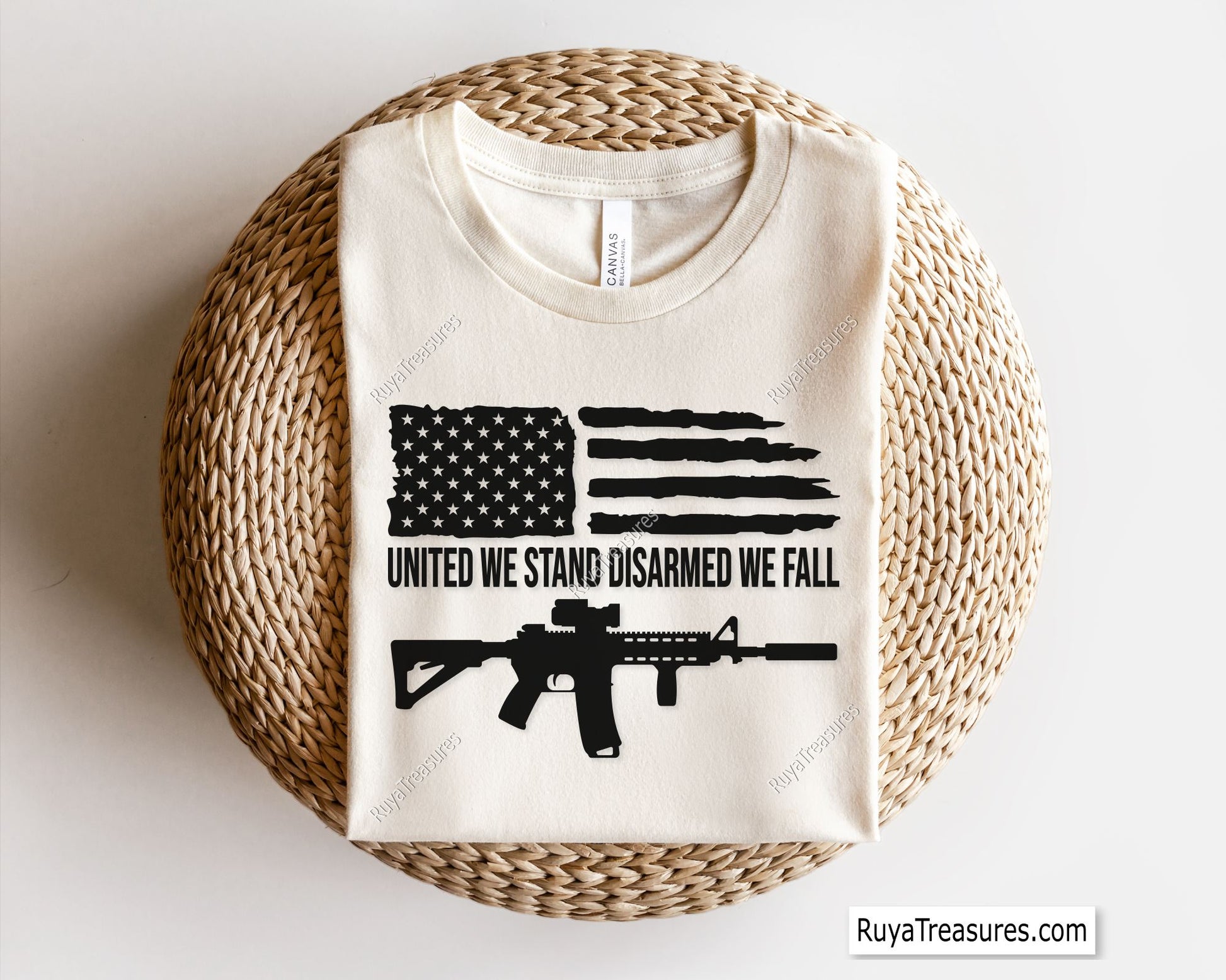 United We Stand Disarmed We Fall Svg