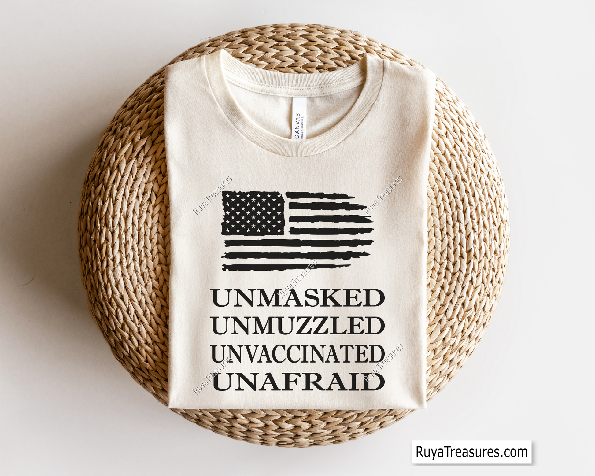 Unmasked Unvaccinated Unmuzzled Unafraid svg