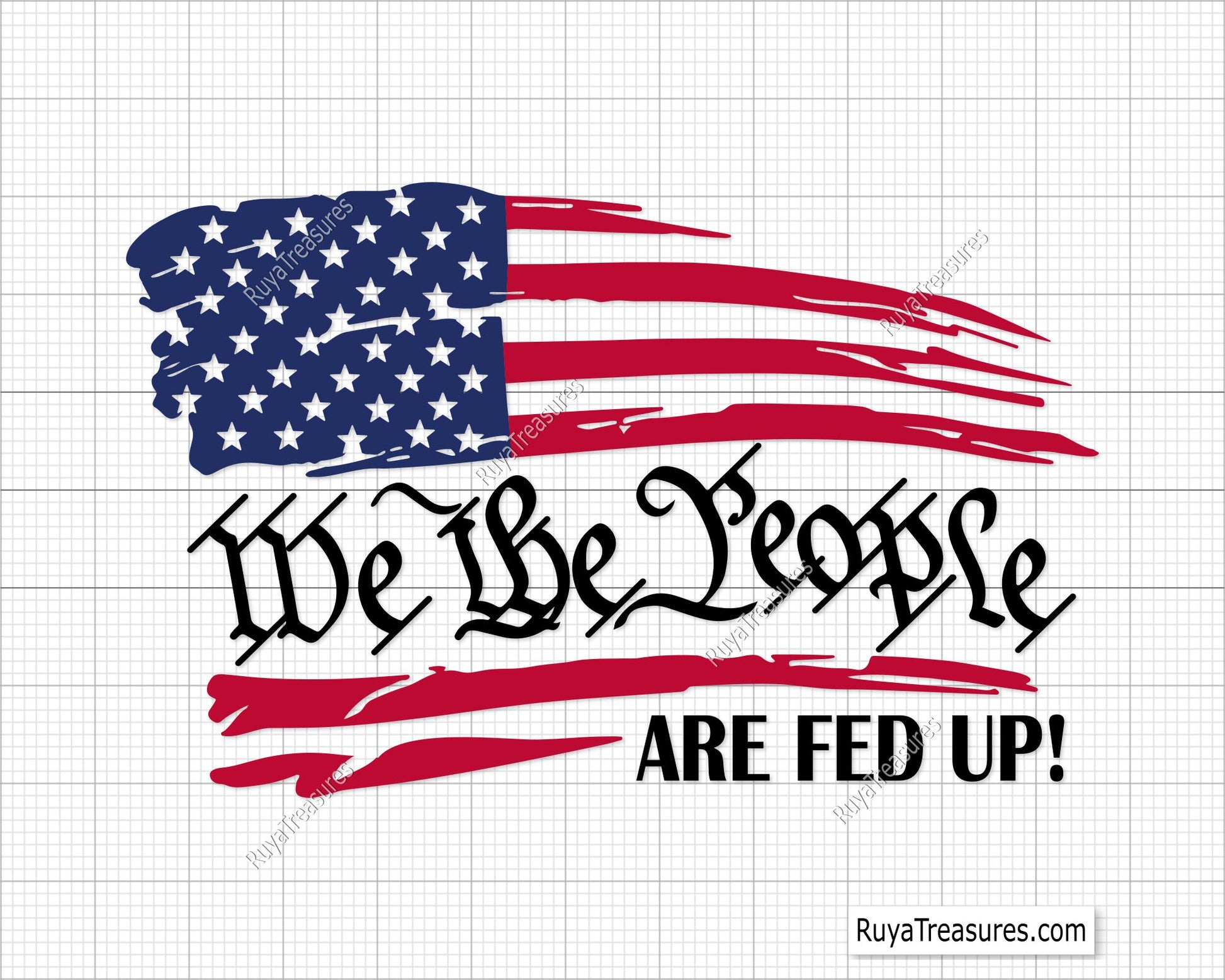 We The People Are Fed Up Svg