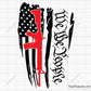 We The People Flag with AR-15 Gun Svg
