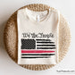 We the People Bullet Flag Svg
