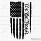 We the People Distressed Flag Svg