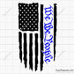 We the People Distressed Flag Svg