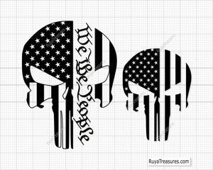 We the People Punisher Svg