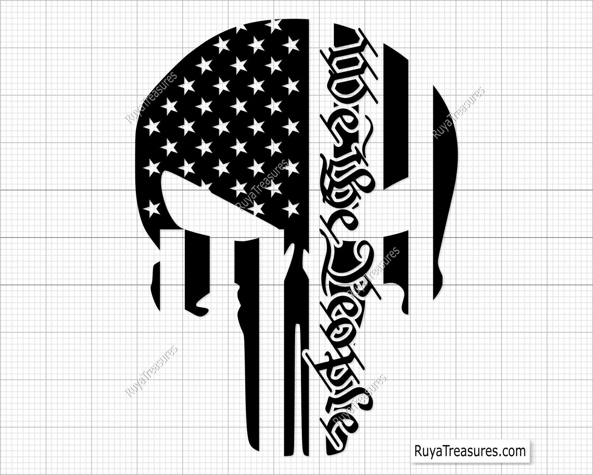 We the People Punisher Svg