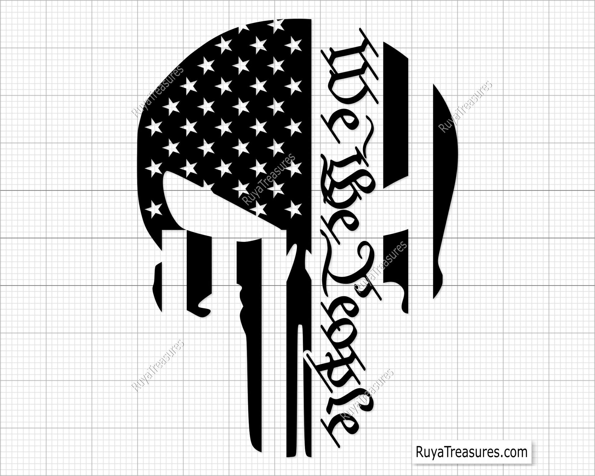 We the People Punisher Svg