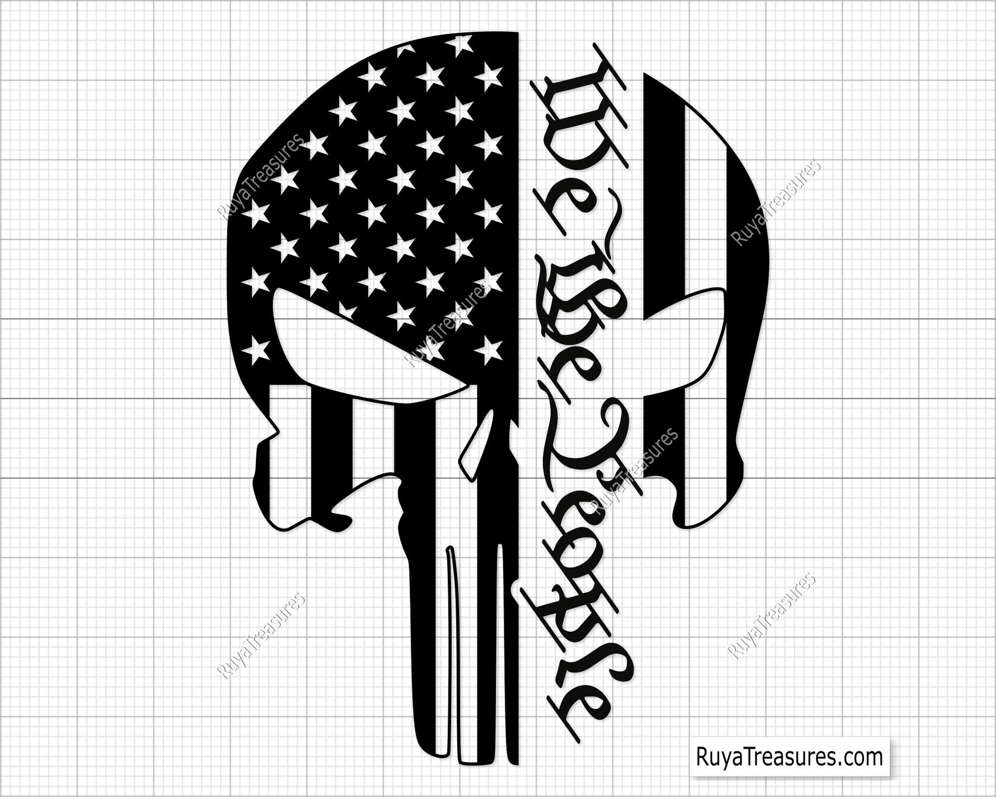 We the People Punisher Svg