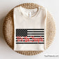 We the People Thin Red Line Flag Svg