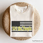 We the People Thin Yellow Line Flag Svg