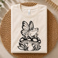 Fantasy frog cut file featuring a winged frog sitting on a mushroom with botanical accents, ideal for shirts, decals, printables, and woodland projects.