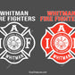 Whitman Fire Fighters Svg