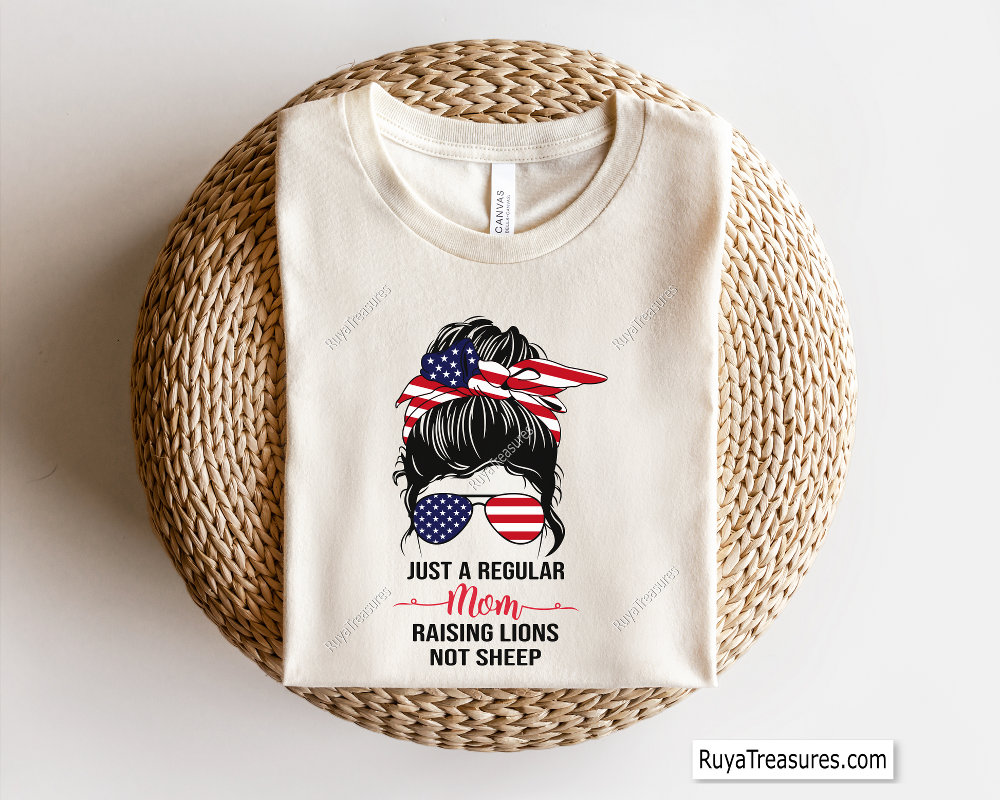 Just a Regular Mom Raising Lions Not Sheep svg 