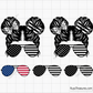 American Kidlife Messy Bun svg