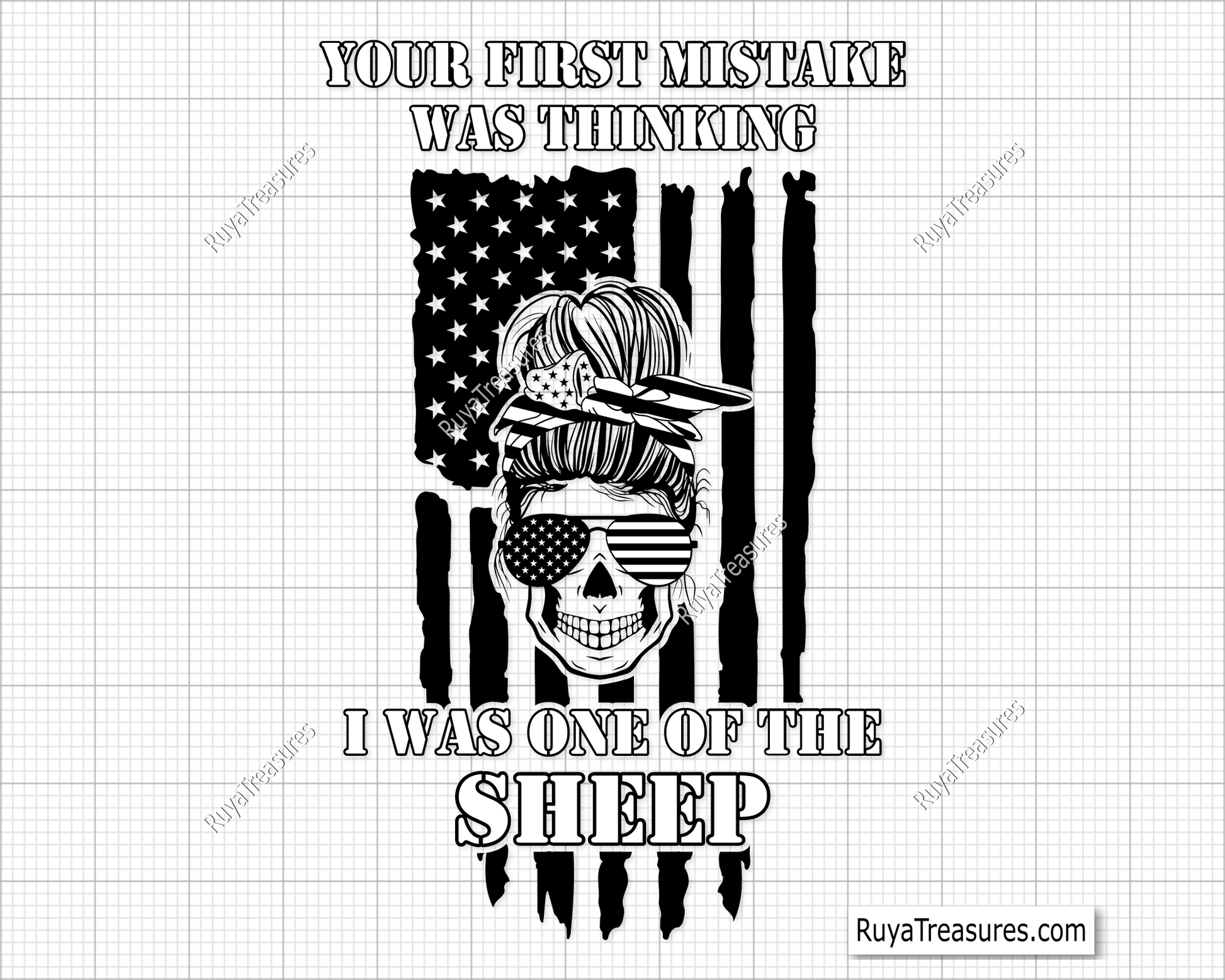 Your First Mistake Was Thinking I Was One Of The Sheep svg