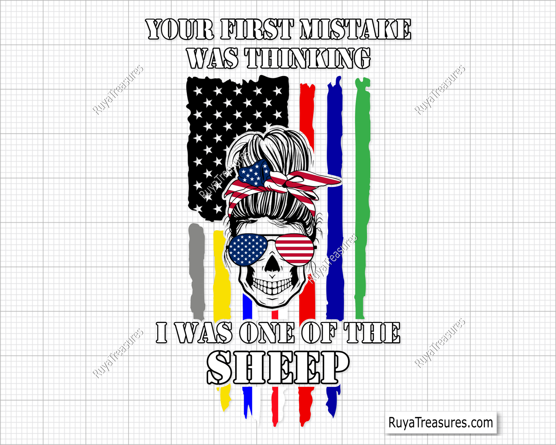 Your First Mistake Was Thinking I Was One Of The Sheep svg