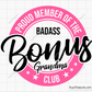 bonus grandma Svg Png