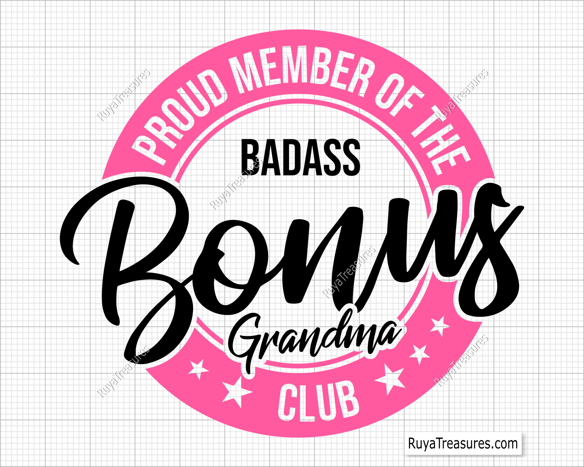 bonus grandma Svg Png