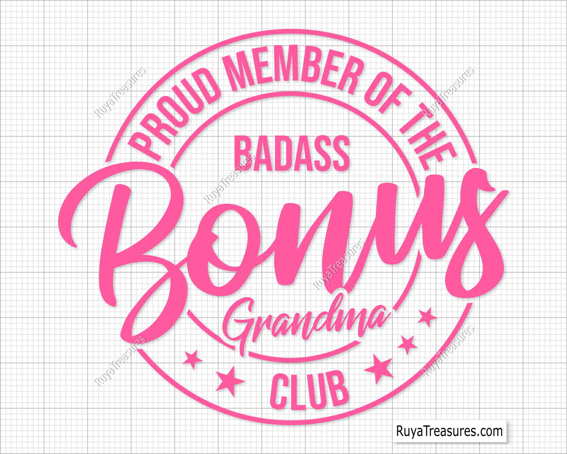 bonus grandma Svg Png