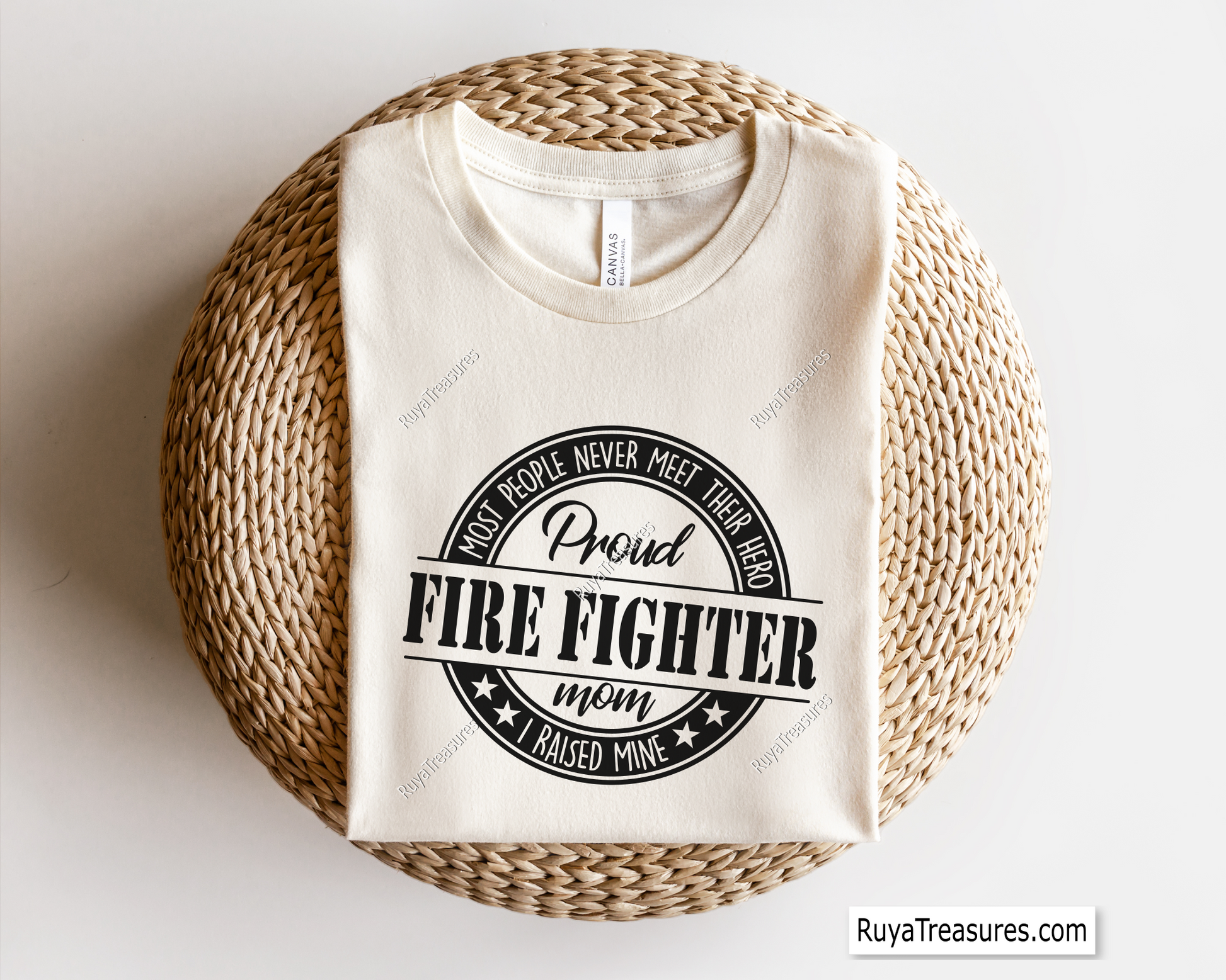 Proud Firefighter Mom Svg design for Cricut and Silhouette