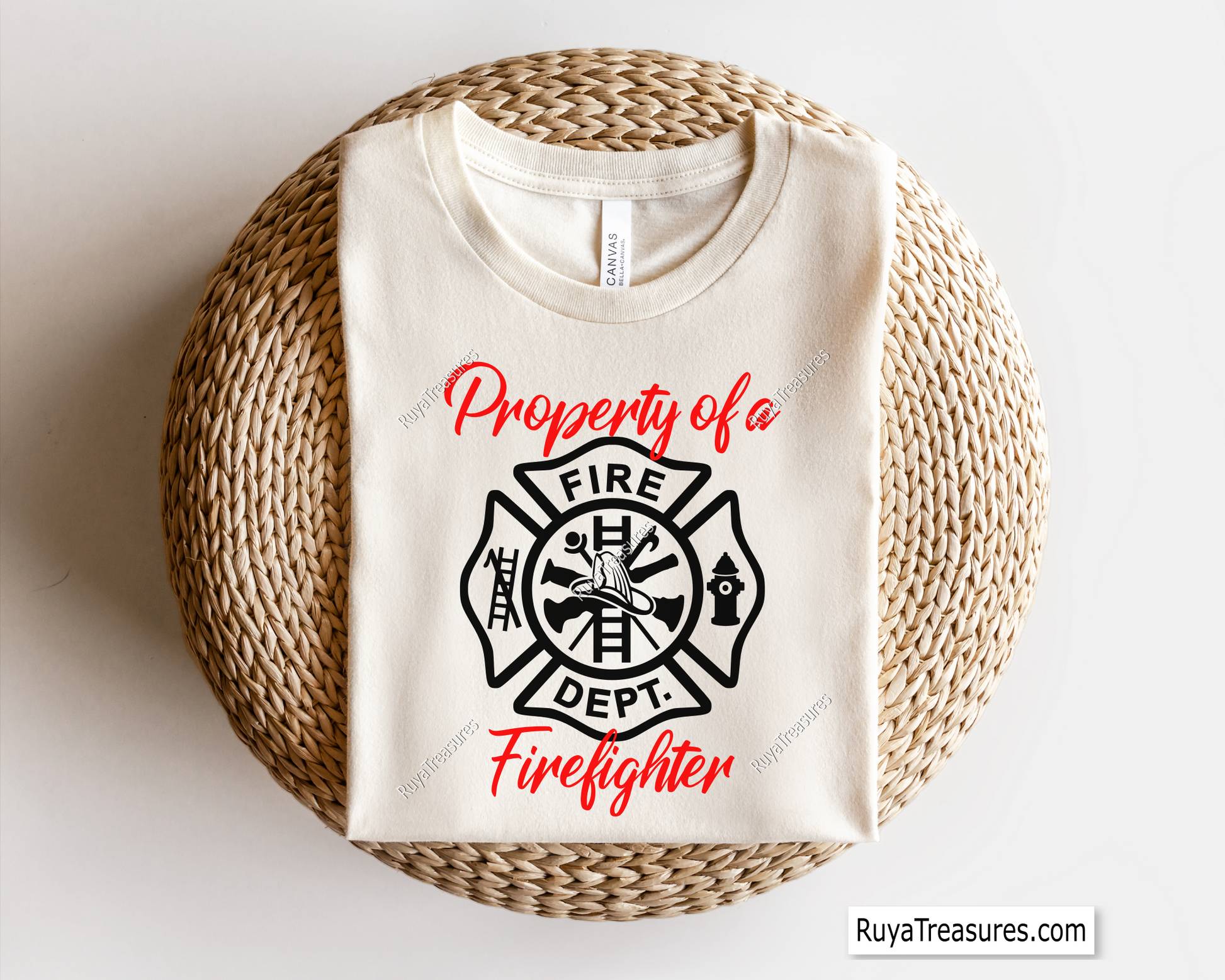 Property Of A Firefighter Svg design for Cricut and Silhouette