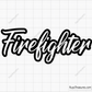firefighter svg