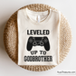Leveled Up To Godbrother Svg design for Cricut and Silhouette

