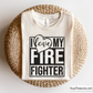 I Love My Firefighter Svg design for Cricut and Silhouette