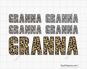 Leopard Granna SVG