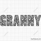 Leopard Granny SVG