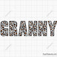 Leopard Granny SVG, Granny  Leopard SVG, Granny Leopard Print Svg