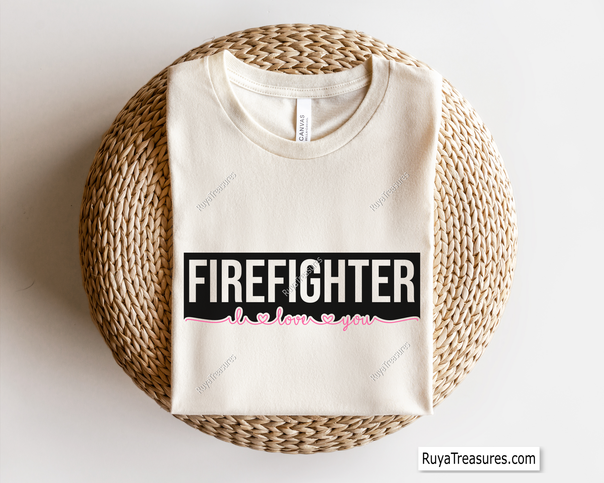 Love Firefighter Svg design for Cricut and Silhouette