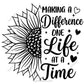 Sunflower design with motivational quote on a white or transparent background