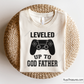 Leveled Up To Godfather Svg design for Cricut and Silhouette