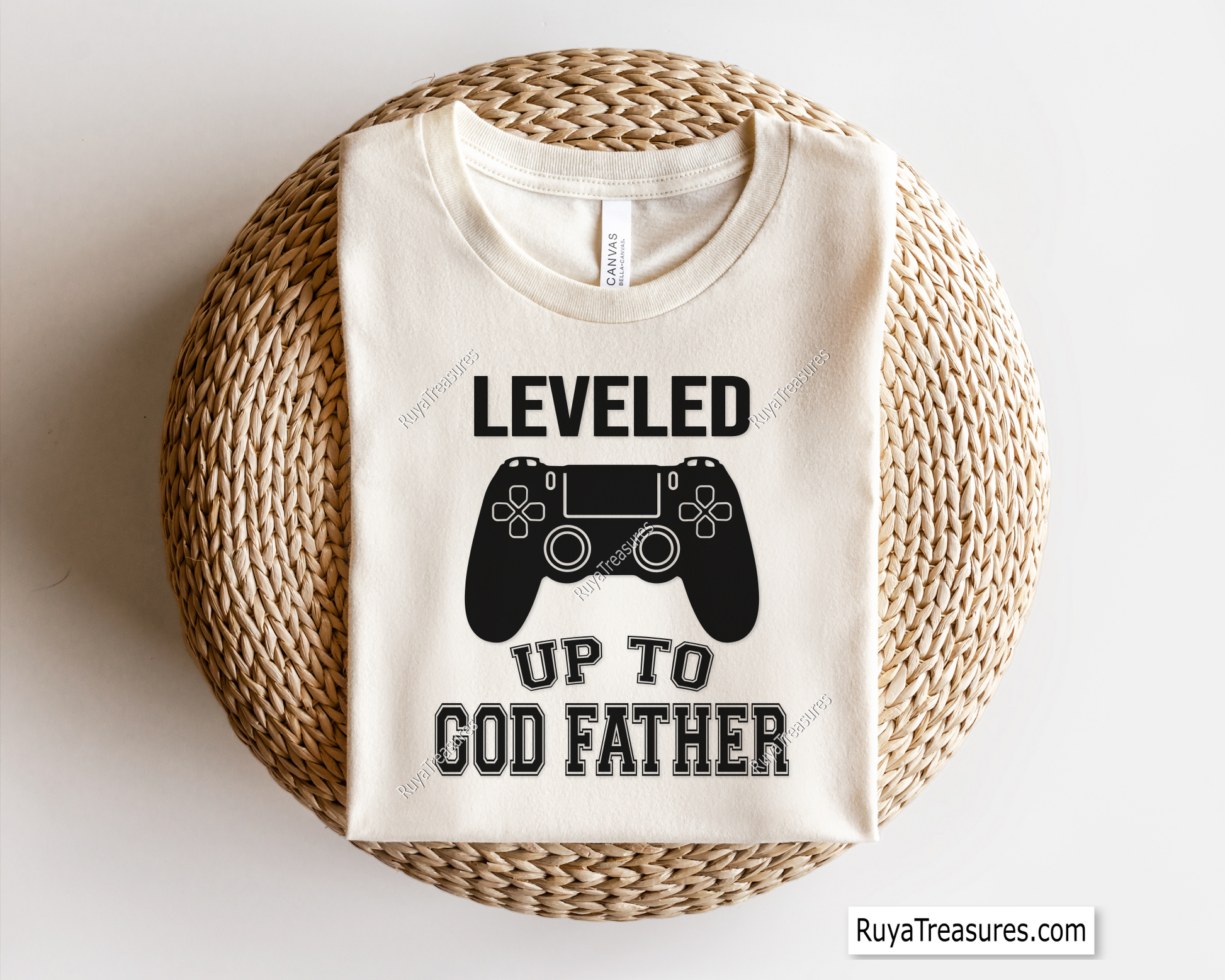 Leveled Up To Godfather Svg design for Cricut and Silhouette