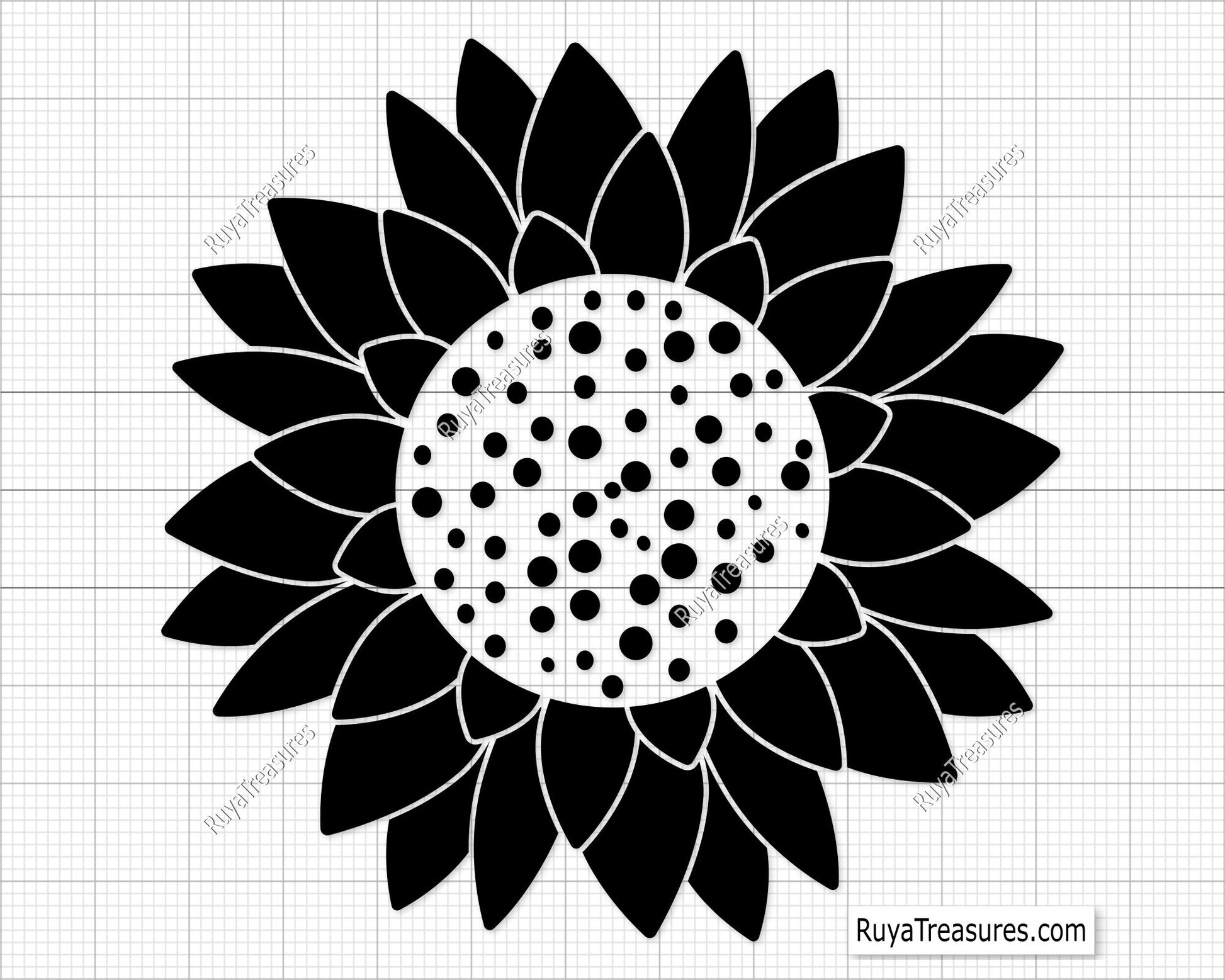 sunflower svg