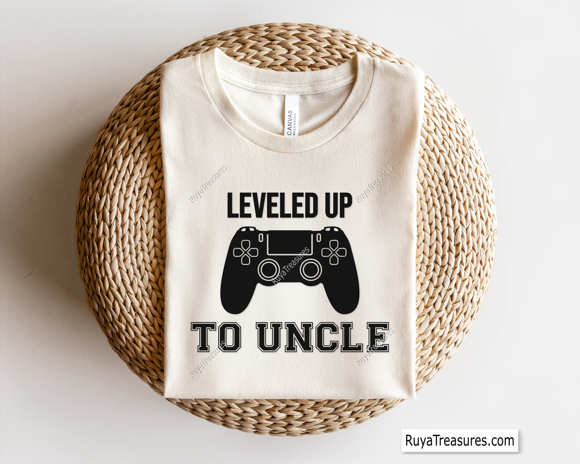 leveled_up_to_uncle SVG design for Cricut and Silhouette